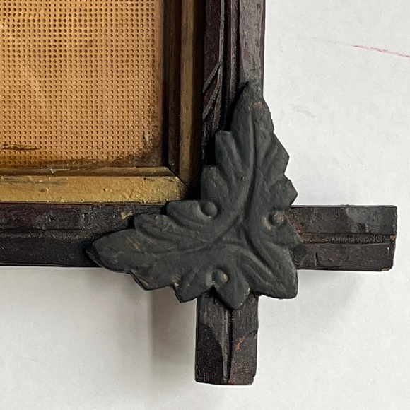 VTG No Place Like Home Embroidered Victorian Frame Needlepoint Oz Inspiration - Picture 8 of 16